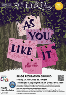 Illyria Theatre Company – As you like it, 17th July 2026