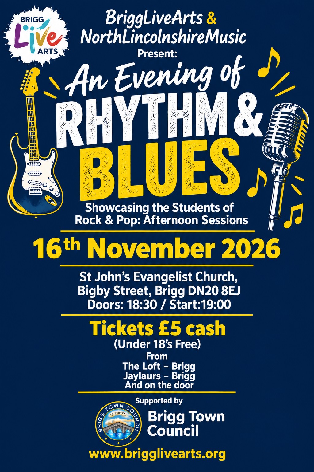 Rhythm and Blues – Showcasing students of rock & pop
